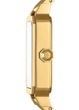 Buy Shop Tory Burch Robinson White Dial Gold Steel Strap Watch for Women - TBW1500 USA Online