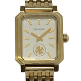 Buy Shop Tory Burch Robinson White Dial Gold Steel Strap Watch for Women - TBW1500 USA Online