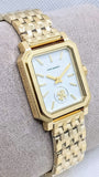 Buy Shop Tory Burch Robinson White Dial Gold Steel Strap Watch for Women - TBW1500 USA Online