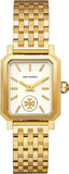 Buy Shop Tory Burch Robinson White Dial Gold Steel Strap Watch for Women - TBW1500 USA Online