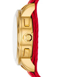 Buy Shop Tory Burch The Tory Chronograph White Dial Tri Tone NATO Strap Watch for Women - TBW1036 USA Online