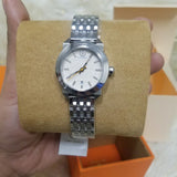Buy Shop Tory Burch Whitney Ivory White Dial Silver Steel Strap Watch for Women - TBW8001 USA Online