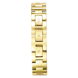 Guess Chelsea Crystals Mother of Pearl White Dial Gold Mesh Bracelet Watch For Women - W0647L7