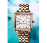 Marc Jacobs Vic White Dial Rose Gold Steel Strap Watch for Women - MJ3514