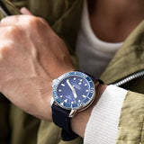 Buy Shop Tissot Seastar 1000 Powermatic 80 Silicium Blue Dial Blue Nylon Strap Watch For Men - T120.407.17.041.01 USA Online