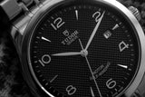 Buy Shop Tudor 1926 Automatic Black Dial Silver Steel Strap Watch for Men - M91650-0002 USA Online