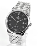Buy Shop Tudor 1926 Automatic Black Dial Silver Steel Strap Watch for Men - M91650-0002 USA Online