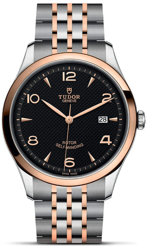 Buy Shop Tudor 1926 Automatic Black Dial Two Tone Steel Strap Watch for Men - M91651-0003 USA Online