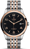 Buy Shop Tudor 1926 Automatic Black Dial Two Tone Steel Strap Watch for Men - M91651-0003 USA Online