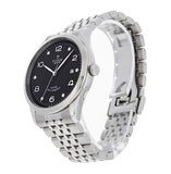 Buy Shop Tudor 1926 Automatic Diamonds Black Dial Silver Steel Strap Watch for Men - M91650-0004 USA Online