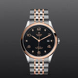 Buy Shop Tudor 1926 Automatic Diamonds Black Dial Two Tone Steel Strap Watch for Men - M91651-0004 USA Online