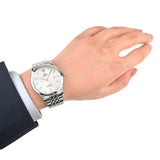 Buy Shop Tudor 1926 Automatic Diamonds Silver Dial Silver Steel Strap Watch for Men - M91650-0003 USA Online