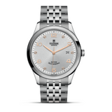Buy Shop Tudor 1926 Automatic Diamonds Silver Dial Silver Steel Strap Watch for Men - M91650-0003 USA Online