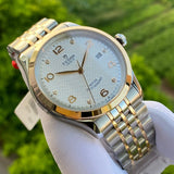 Buy Shop Tudor 1926 Automatic Diamonds Silver Dial Two Tone Steel Strap Watch for Men - M91651-0002 USA Online