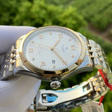 Buy Shop Tudor 1926 Automatic Diamonds Silver Dial Two Tone Steel Strap Watch for Men - M91651-0002 USA Online