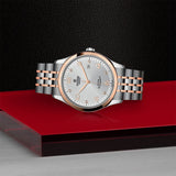 Buy Shop Tudor 1926 Automatic Diamonds Silver Dial Two Tone Steel Strap Watch for Men - M91651-0002 USA Online
