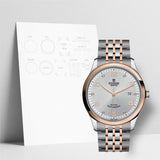 Buy Shop Tudor 1926 Automatic Diamonds Silver Dial Two Tone Steel Strap Watch for Men - M91651-0002 USA Online