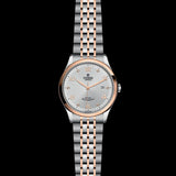 Buy Shop Tudor 1926 Automatic Diamonds Silver Dial Two Tone Steel Strap Watch for Men - M91651-0002 USA Online
