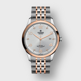 Buy Shop Tudor 1926 Automatic Diamonds Silver Dial Two Tone Steel Strap Watch for Men - M91651-0002 USA Online