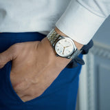 Buy Shop Tudor 1926 Automatic Silver Dial Silver Steel Strap Watch for Men - M91650-0001 USA Online