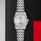 Buy Shop Tudor 1926 Automatic Silver Dial Silver Steel Strap Watch for Men - M91650-0001 USA Online
