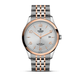 Buy Shop Tudor 1926 Automatic Silver Dial Two Tone Steel Strap Watch for Men - M91651-0001 USA Online