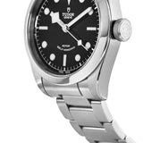 Buy Shop Tudor Black Bay Automatic Black Dial Silver Steel Strap Watch for Men - M79540-0001 USA Online