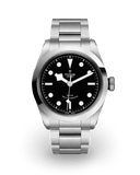Buy Shop Tudor Black Bay Automatic Black Dial Silver Steel Strap Watch for Men - M79540-0001 USA Online