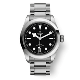 Buy Shop Tudor Black Bay Automatic Black Dial Silver Steel Strap Watch for Men - M79540-0001 USA Online