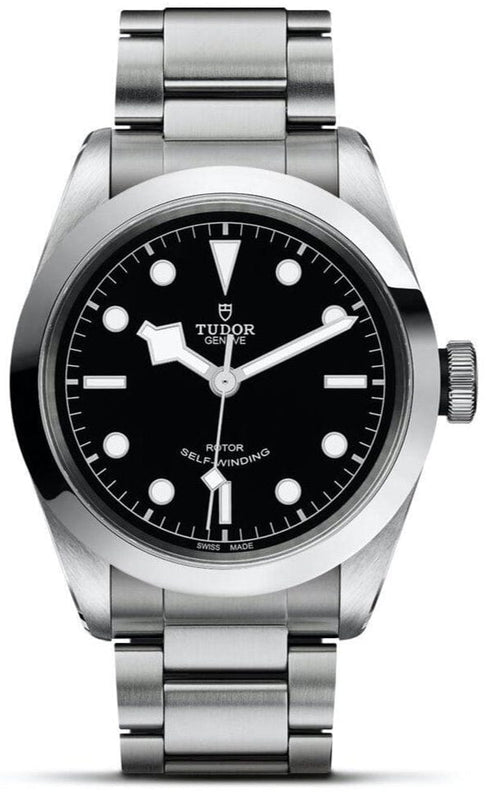 Buy Shop Tudor Black Bay Automatic Black Dial Silver Steel Strap Watch for Men - M79540-0001 USA Online