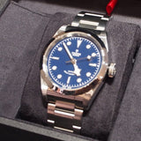 Buy Shop Tudor Black Bay Automatic Blue Dial Silver Steel Strap Watch for Men - M79540-0004 USA Online