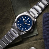 Buy Shop Tudor Black Bay Automatic Blue Dial Silver Steel Strap Watch for Men - M79540-0004 USA Online
