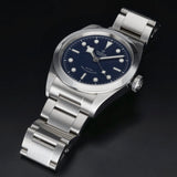 Buy Shop Tudor Black Bay Automatic Blue Dial Silver Steel Strap Watch for Men - M79540-0004 USA Online