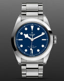 Buy Shop Tudor Black Bay Automatic Blue Dial Silver Steel Strap Watch for Men - M79540-0004 USA Online
