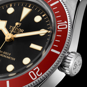 Buy Shop Tudor Black Bay Black Dial Silver Steel Strap Watch for Men - M7941A1A0RU-0003 USA Online