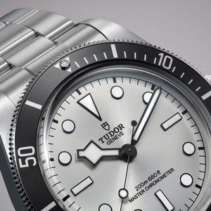 Buy Shop Tudor Black Bay 54 Silver Dial Silver Steel Strap Watch for Men - M7943A1A0NU-0002 USA Online