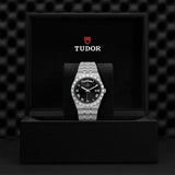 Buy Shop Tudor Royal Automatic Black Dial Silver Steel Strap Watch for Men - M28600-0003 USA Online