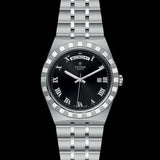 Buy Shop Tudor Royal Automatic Black Dial Silver Steel Strap Watch for Men - M28600-0003 USA Online