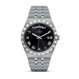 Buy Shop Tudor Royal Automatic Black Dial Silver Steel Strap Watch for Men - M28600-0003 USA Online