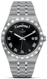 Buy Shop Tudor Royal Automatic Black Dial Silver Steel Strap Watch for Men - M28600-0003 USA Online