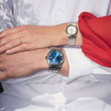 Buy Shop Tudor Royal Automatic Blue Dial Silver Steel Strap Watch for Men - M28600-0005 USA Online