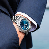 Buy Shop Tudor Royal Automatic Blue Dial Silver Steel Strap Watch for Men - M28600-0005 USA Online
