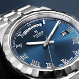 Buy Shop Tudor Royal Automatic Blue Dial Silver Steel Strap Watch for Men - M28600-0005 USA Online