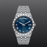 Buy Shop Tudor Royal Automatic Blue Dial Silver Steel Strap Watch for Men - M28600-0005 USA Online