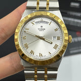Buy Shop Tudor Royal Automatic Silver Dial Two Tone Steel Strap Watch for Men - M28603-0001 USA Online
