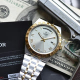 Buy Shop Tudor Royal Automatic Silver Dial Two Tone Steel Strap Watch for Men - M28603-0001 USA Online
