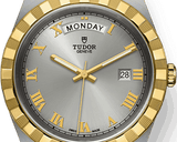 Buy Shop Tudor Royal Automatic Silver Dial Two Tone Steel Strap Watch for Men - M28603-0001 USA Online