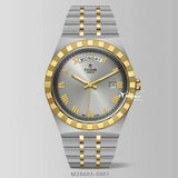 Buy Shop Tudor Royal Automatic Silver Dial Two Tone Steel Strap Watch for Men - M28603-0001 USA Online
