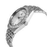 Buy Shop Tudor Royal Day Date Diamonds Automatic Silver Dial Silver Steel Strap Watch for Men - M28600-0002 USA Online