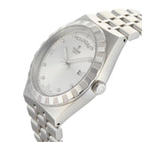 Buy Shop Tudor Royal Day Date Diamonds Automatic Silver Dial Silver Steel Strap Watch for Men - M28600-0002 USA Online